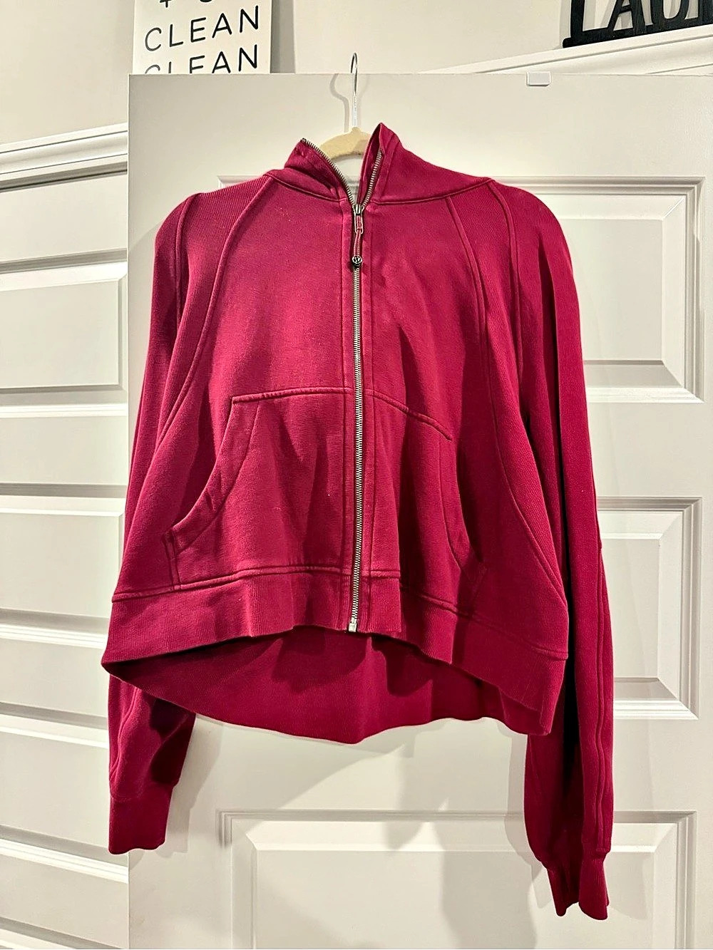 Lululemon Scuba Oversized Full-Zip Hoodie Deep luxe XL/XXL